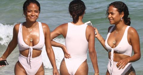 Christina Milian Bikini Butt Photos