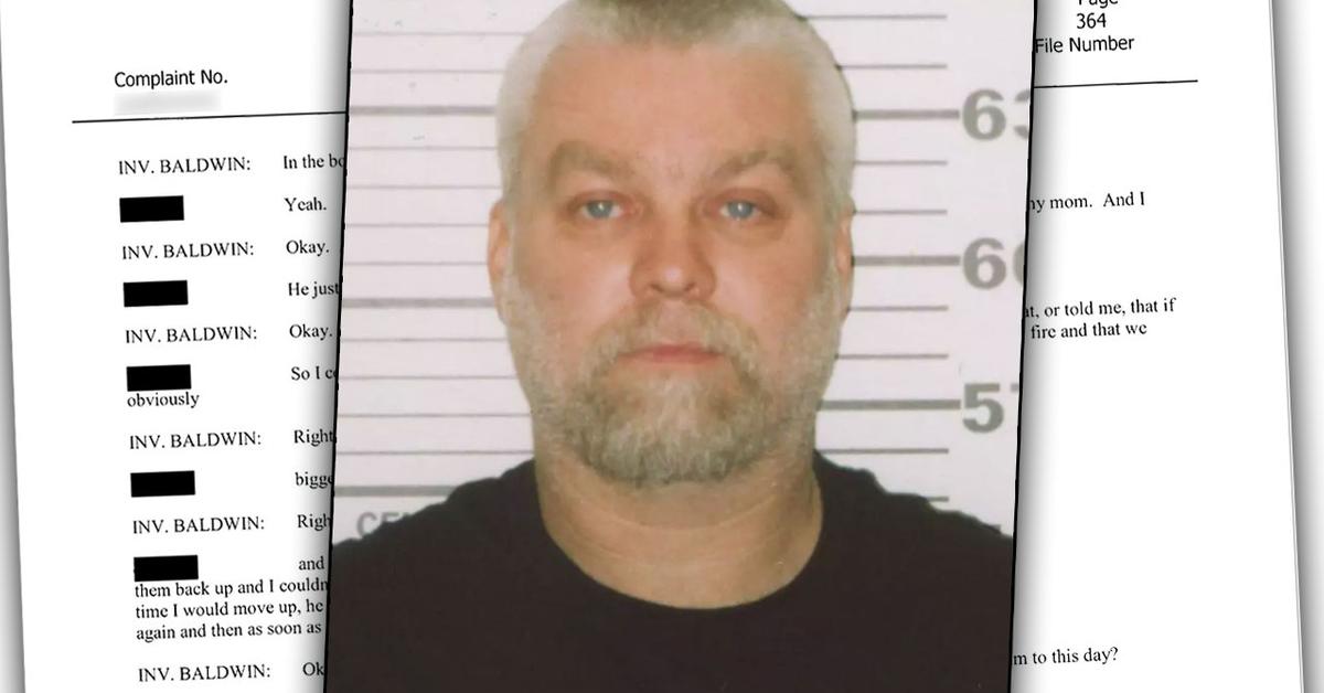 Explosive Police Report Steven Avery Sexually Assaulted Teenage 