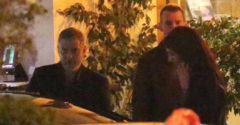 Amal George Clooney Dinner Hotel Marriage Troubles