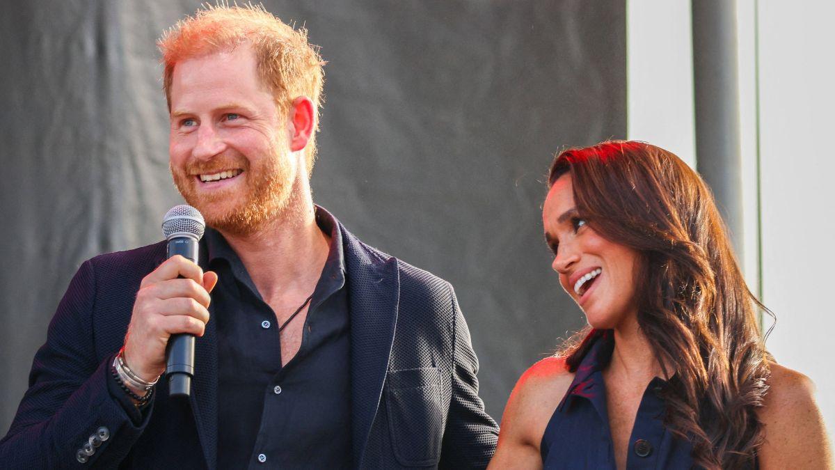 picture of Prince Harry and Meghan Markle