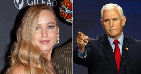 jennifer lawrence roasts mike pence over controversial conversion therapy pp
