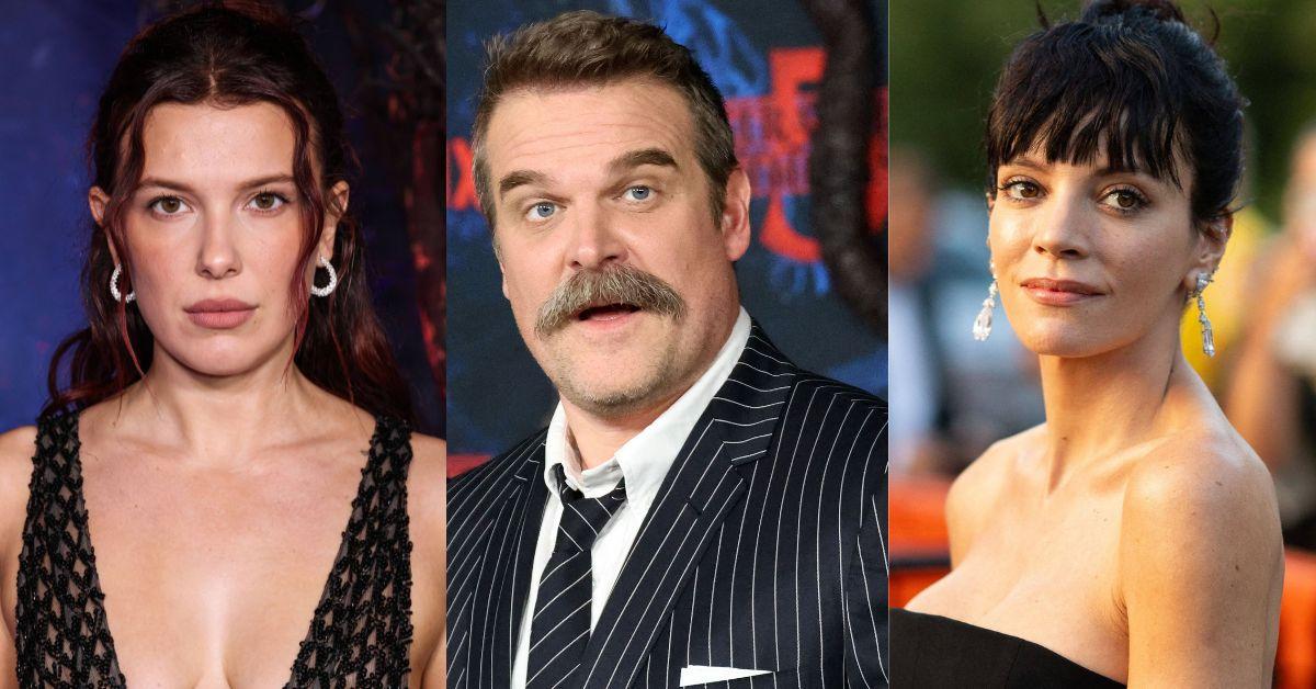 David Harbour faces crisis as Millie Bobby Brown 'bullying' leak and Lily Allen's cheating claims surface.