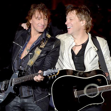 Richie Sambora Slams Jon Bon Jovi For Hinting He S Back On Drugs   Richie Sambora Jon Bon Jovi Square Getty 