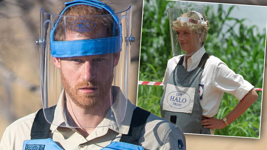 Prince Harry Follows Diana’s Footsteps With Angola Landmine Visit