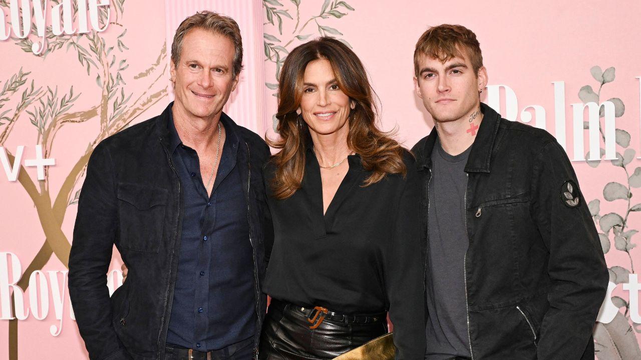 Photo of Rande Gerber, Cindy Crawford, Presley Gerber