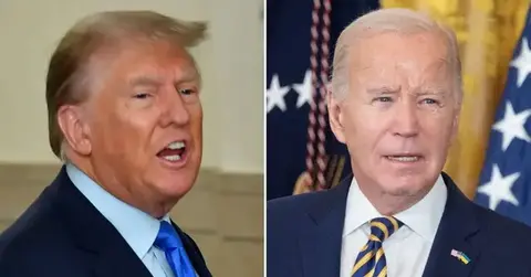 donald trump attacks joe biden am truth social rant challenges debate president
