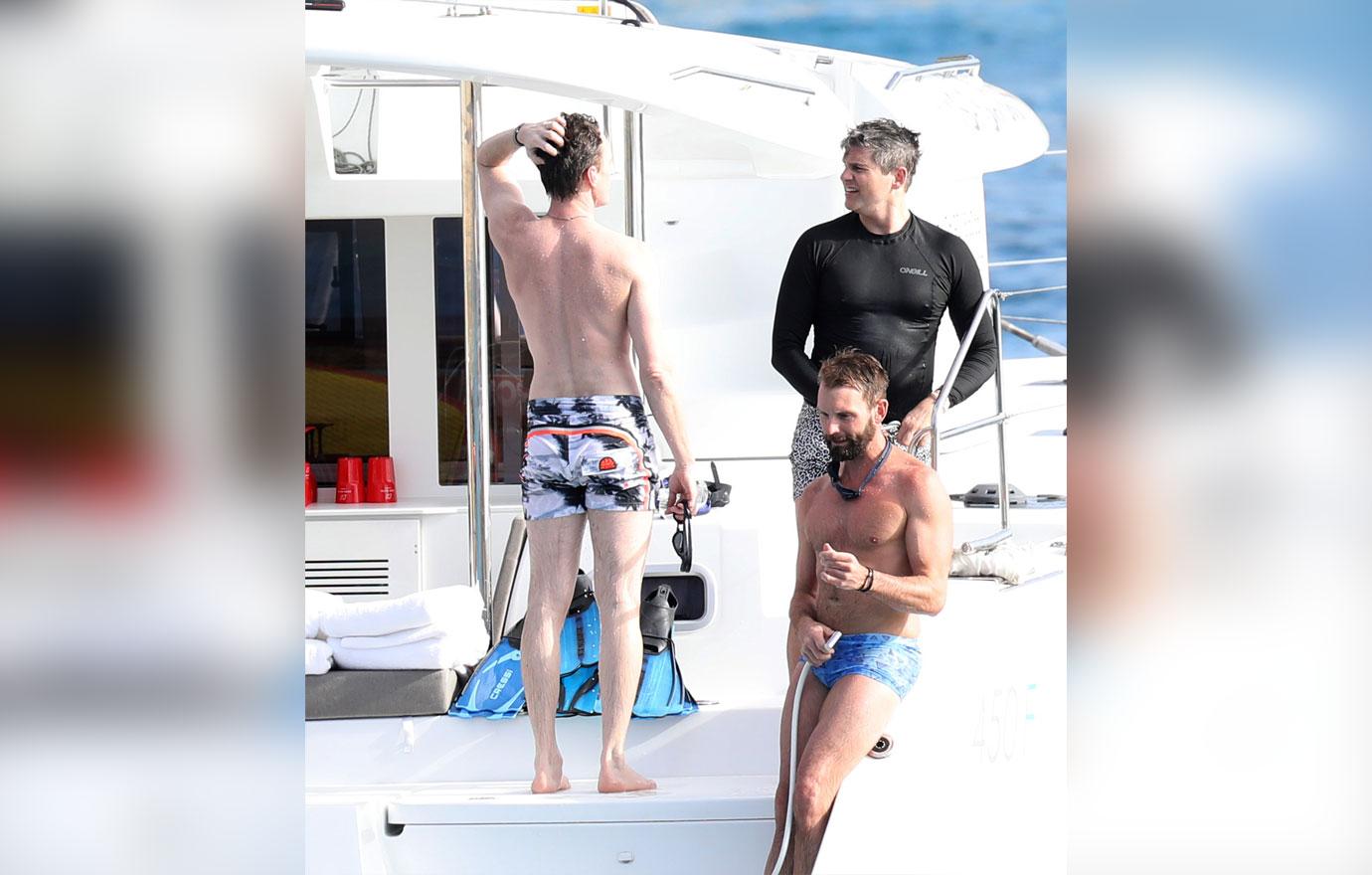 Neil Patrick Harris Husband Kids Shirtless Yacht