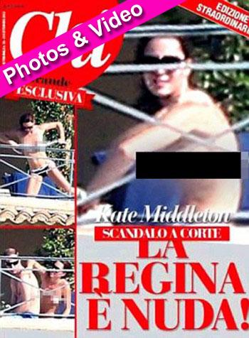 Italian Magazine MORE Topless Photos Of Kate