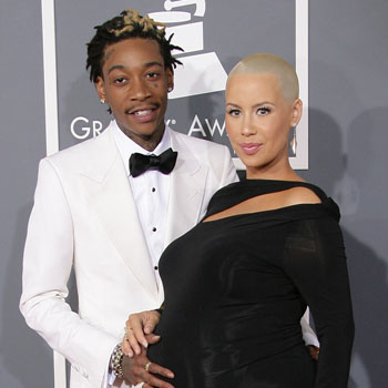 //wiz amber rose baby wenn