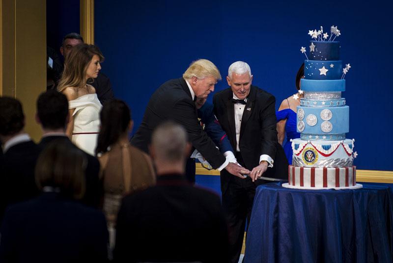 President Donald Trump Melania Inaugural Balls Pics