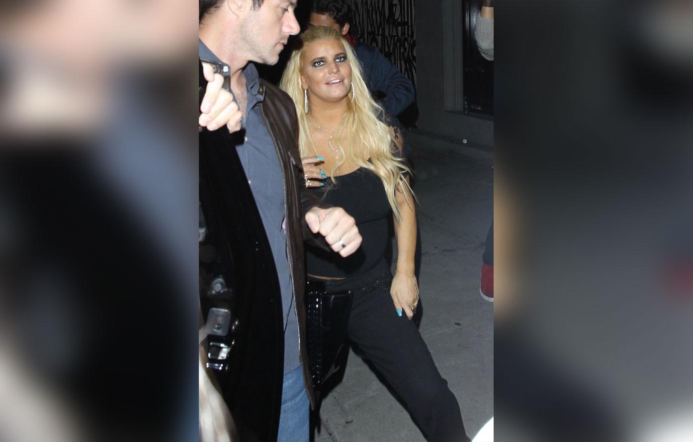 Jessica Simpson drunk photos