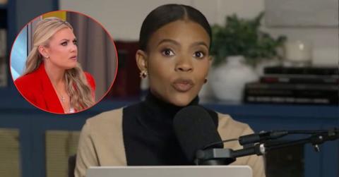 Composite photo of Erika Kirk and Candace Owens