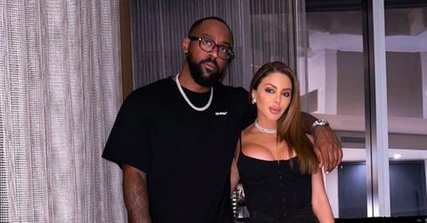 larsa pippen marcus not engaged