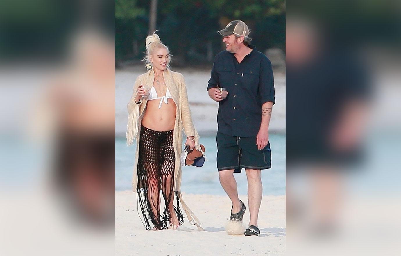 Gwen Stefani Bikini Blake Shelton Mexico Vacation