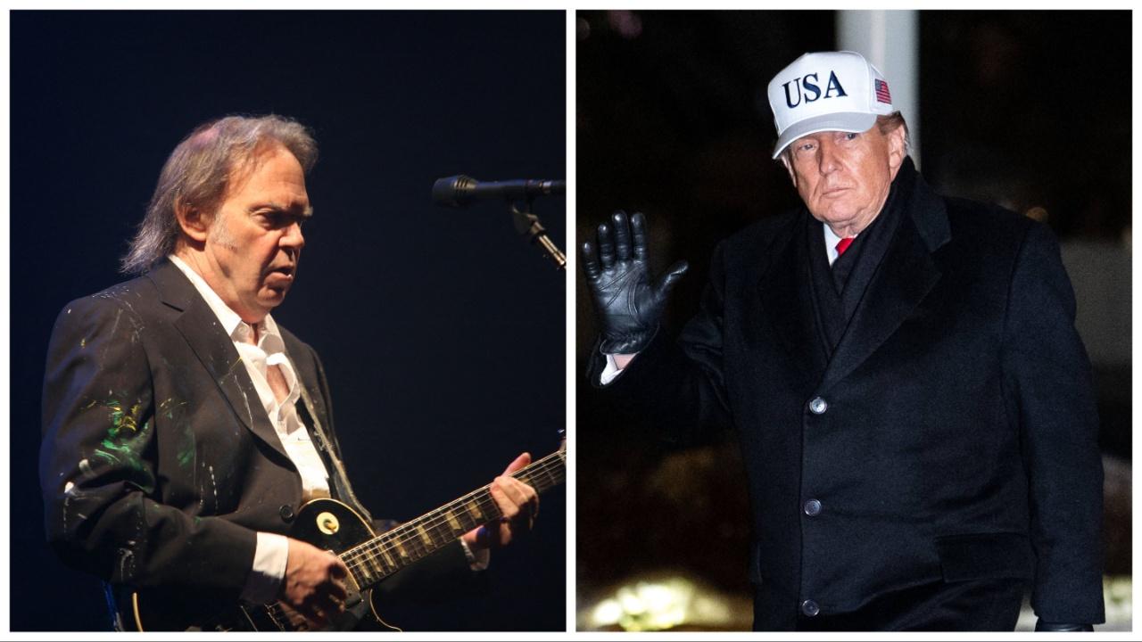 Neil Young and Donald Trump