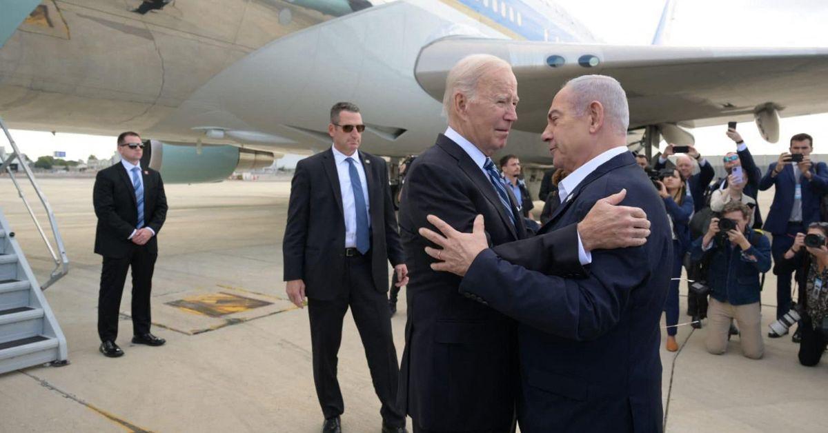 white house backtracks joe biden yes response israel ground invasion