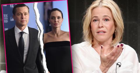 Angelina Jolie Divorce Brad Pitt Chelsea Handler Lunatic