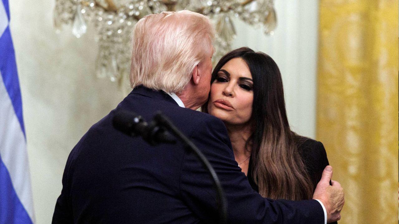 Photo of Donald Trump, Kimberly Guilfoyle
