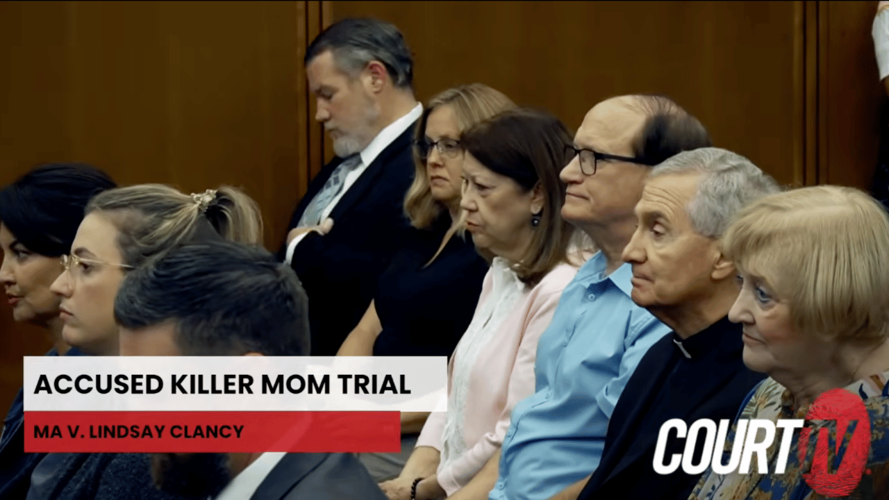 Clancy's parents have been a constant presence since the nearly month-long trial began.