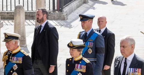king charles forced prince william attend church service prince andrew