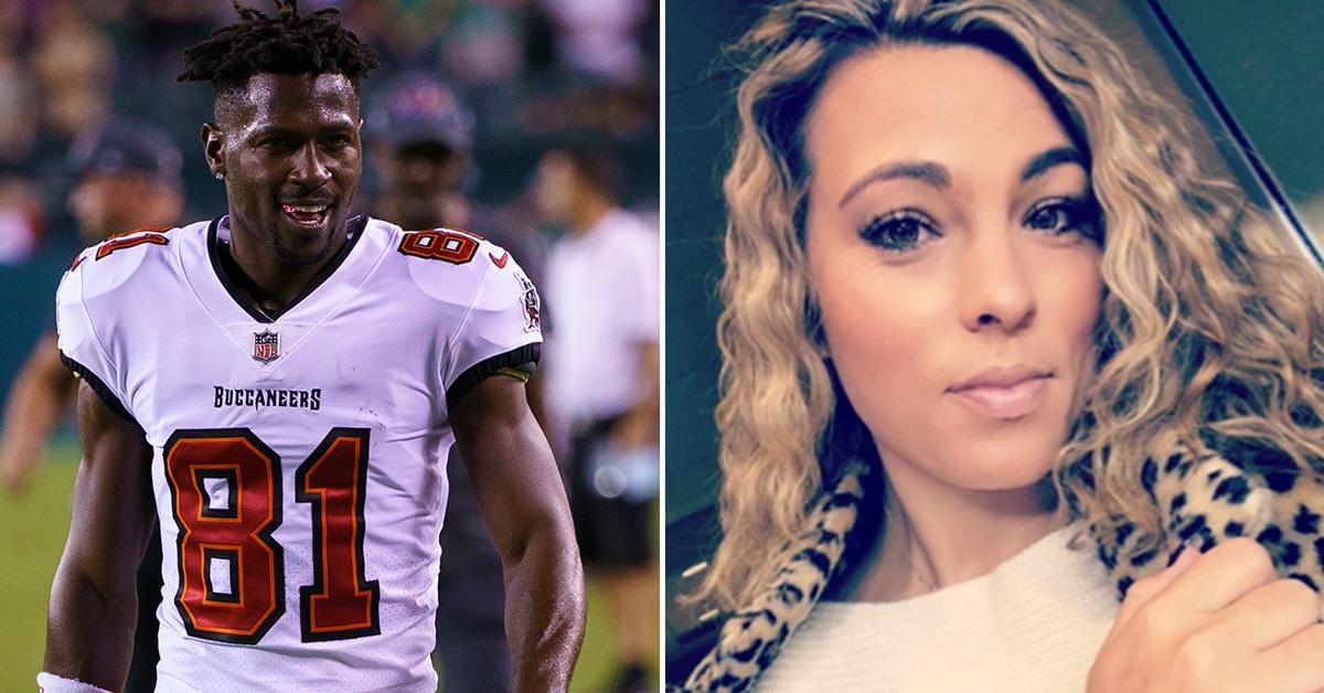 Antonio Brown's Baby Mama Chelsie Kyriss Unbothered As Ex-NFL Star