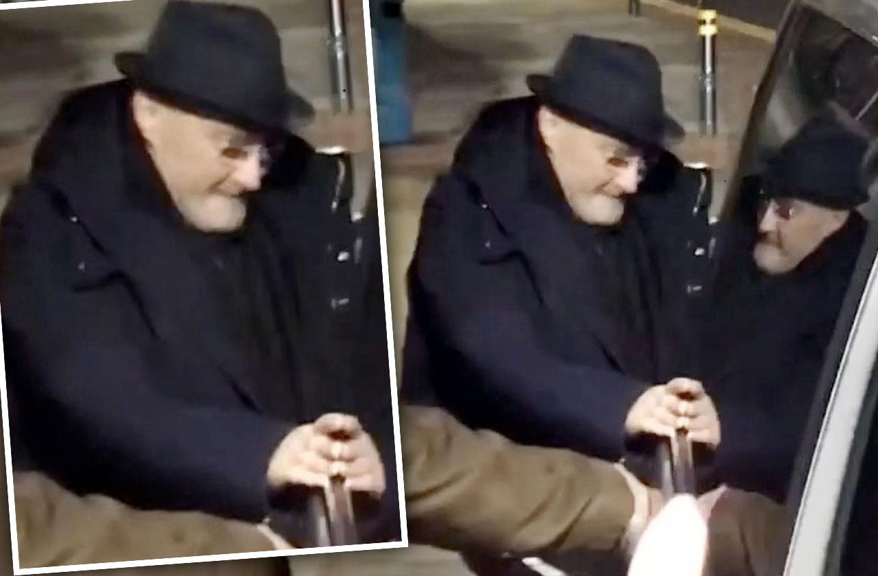 Phil Collins Looks Frail & Sick While Leaving Hospital Before Show