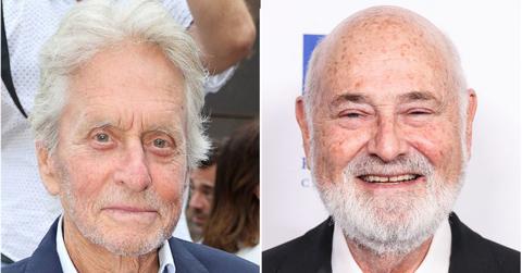 picture of michael douglas and rob reiner