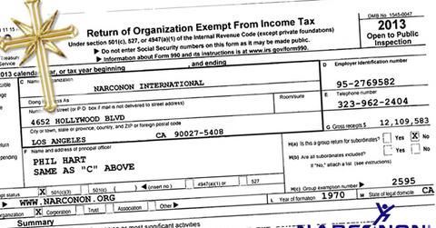 Church Scientology Drug Treatment Legal Fees