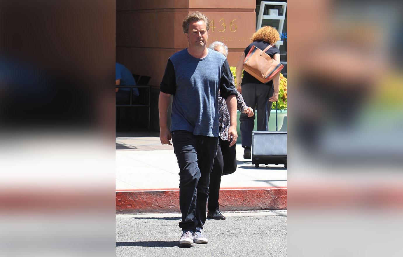 Matthew perry visits doctors office