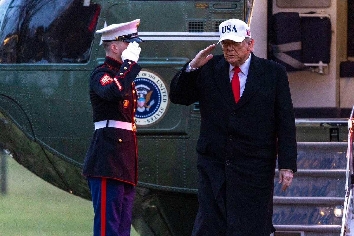 Trump was aboard Marine One when it came within 700 vertical feet of a passenger jet.