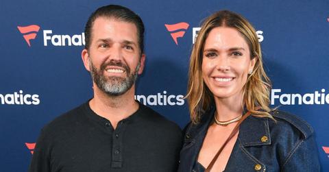 split image of Donald Trump Jr. and Bettina Anderson