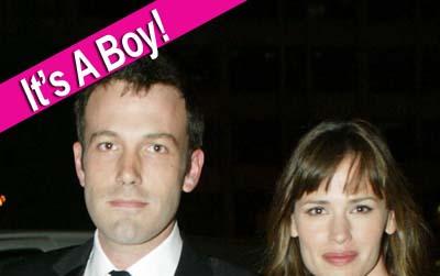 //ben affleck jennifer garner boy