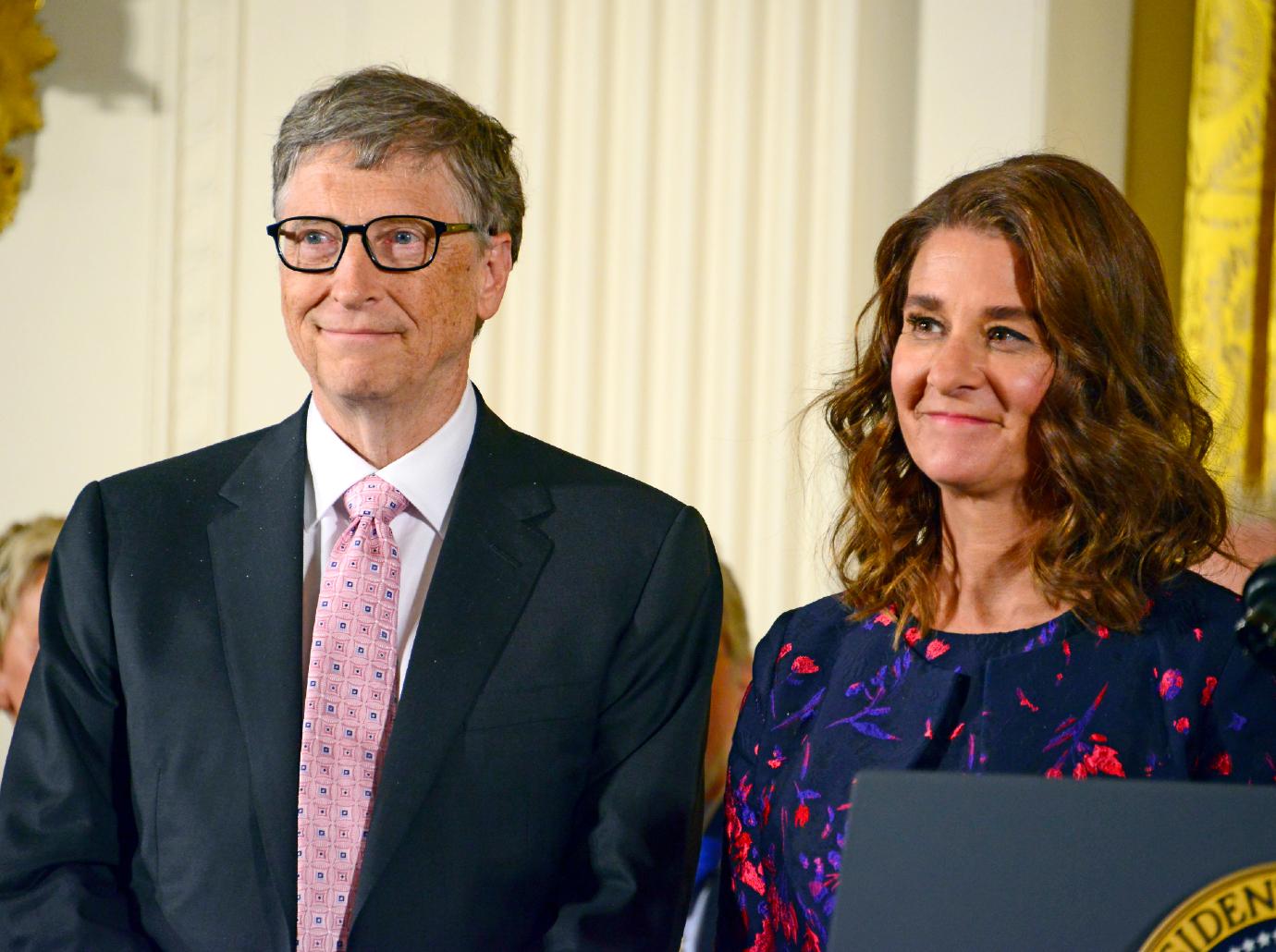 bill gates melinda gates couple pic