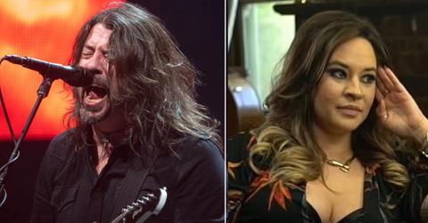 Composite photo of Dave Grohl, Annalise Nielsen
