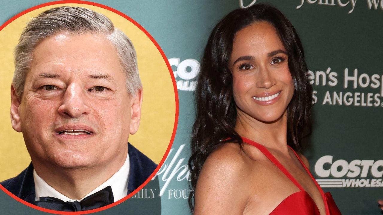 Photo of Meghan Markle and Ted Sarandos
