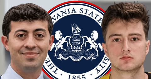 An alleged cocaine ring organized by two fraternity brothers at Penn State has been broken up.