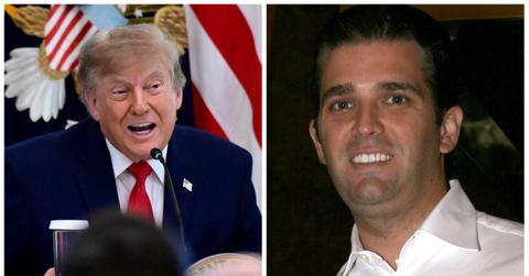 Donald Trump and Donald Trump Jr.