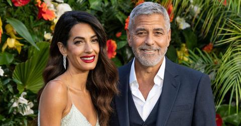 george amal clooneys divorce rumors boozy tony afterparty