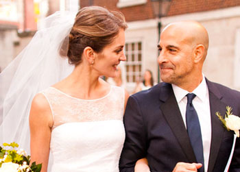 //felicity blunt stanley tucci wedding