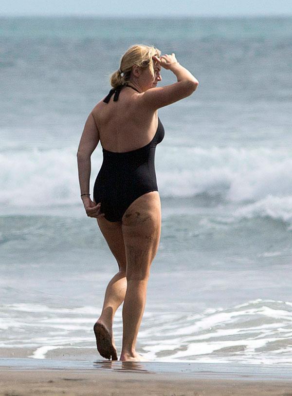 Kate Winslet New Zealand Beach