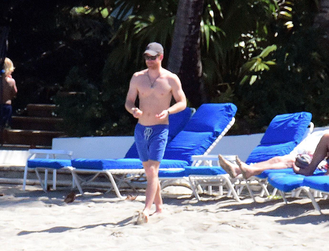 Prince Harry Shirtless Beach Jamaica Meghan Markle Wedding