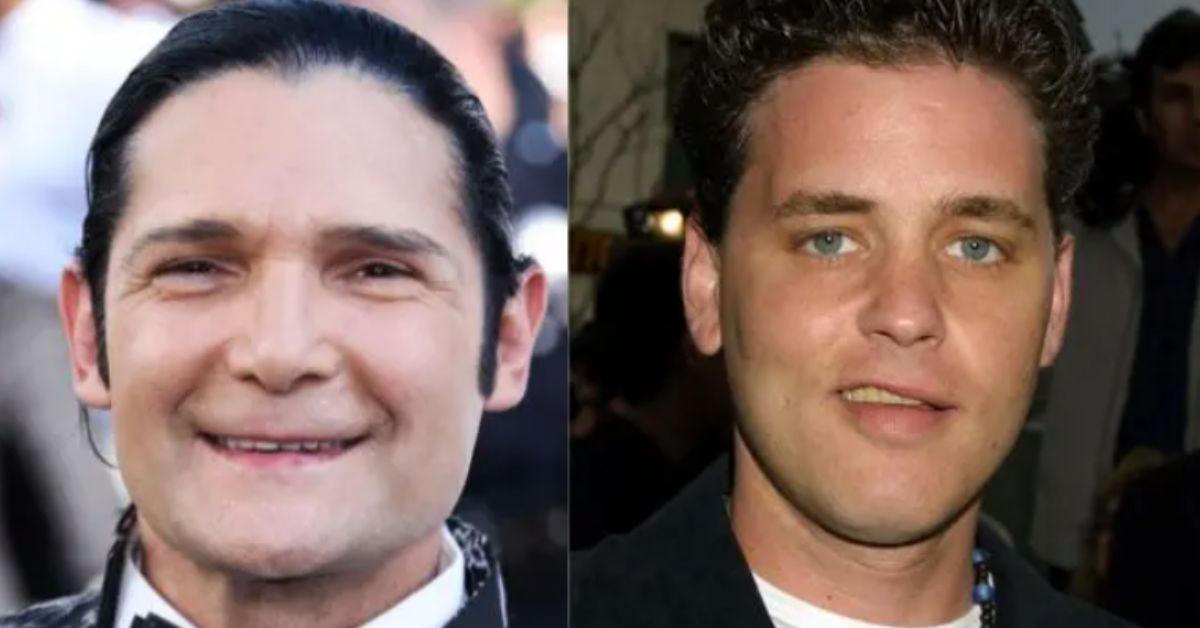 Composite photo of Corey Feldman and Corey Haim
