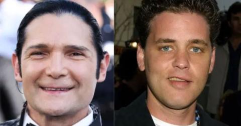 Composite photo of Corey Feldman and Corey Haim