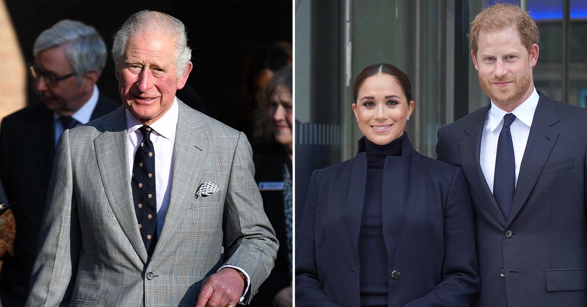 prince charles shuts down rumors royal questioned prince harry meghan markle child skin tone pp