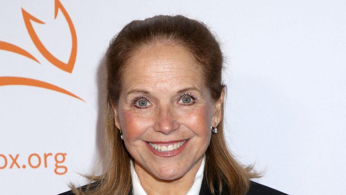 The veteran news pro Couric stayed calm as sources described an audience member disrupting the show.