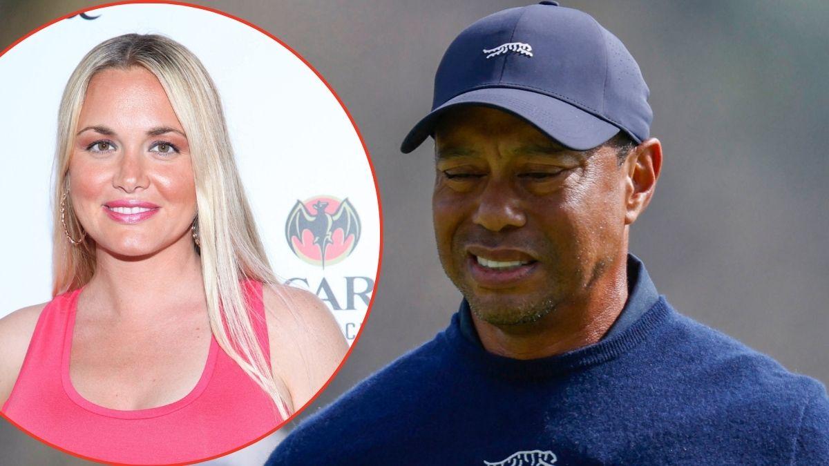 Photo of Tiger Woods and Vanessa Trump