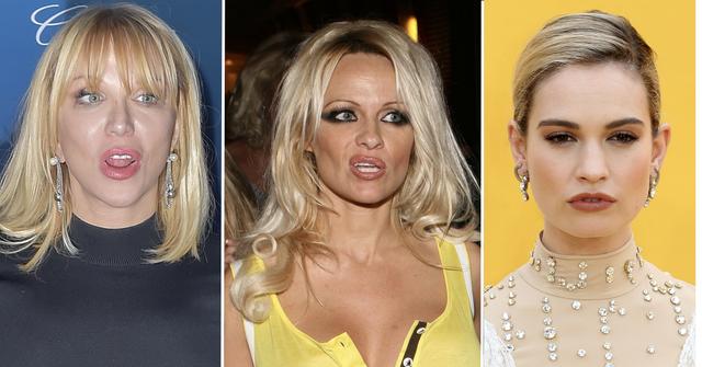 courtney love blasts vile lily james pp