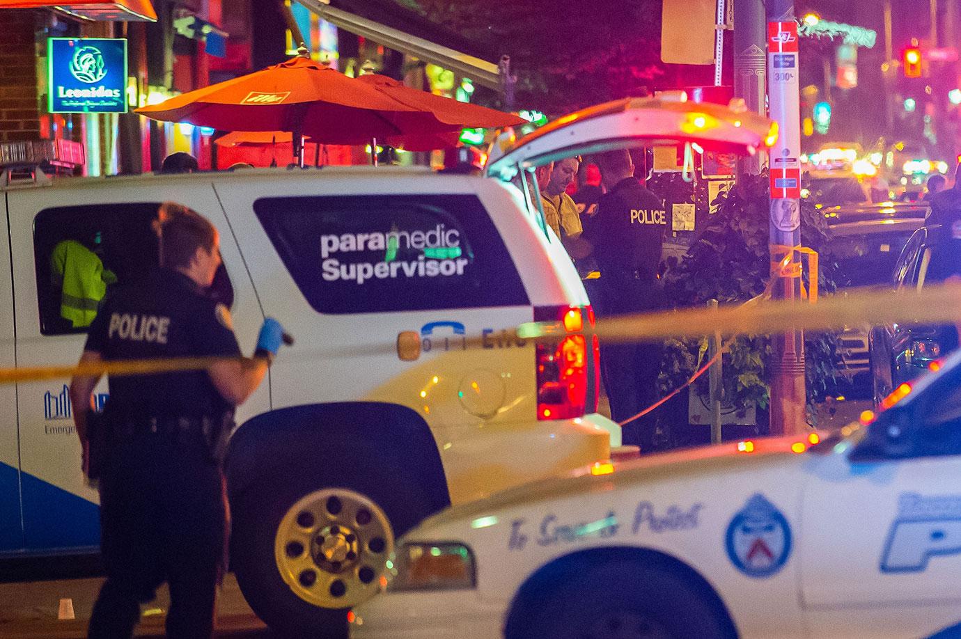 Toronto Shooting Greektown Two Dead Twelve Injured