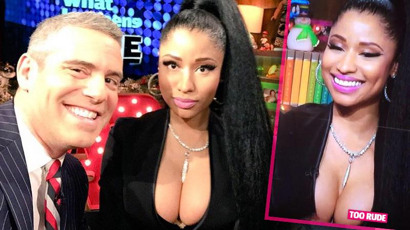 Nicki Minaj Suffers An Embarrassing Nip Slip