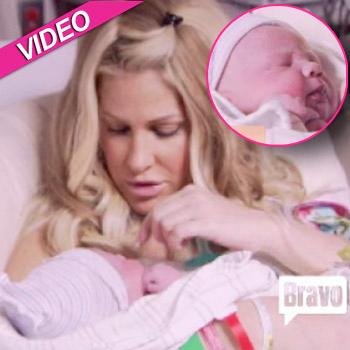 //kim zolciak baby deput real housewives